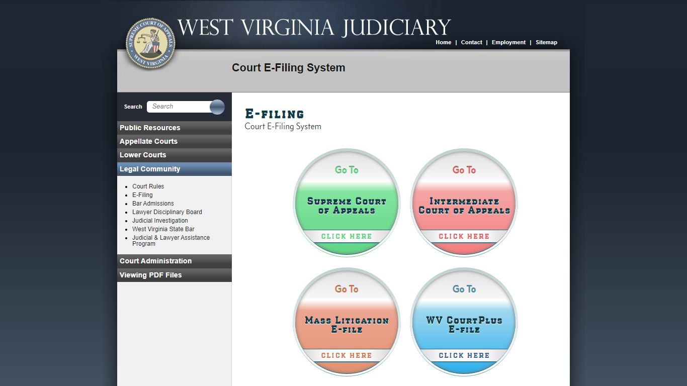 Court E-Filing System | West Virginia Judiciary - courtswv.gov